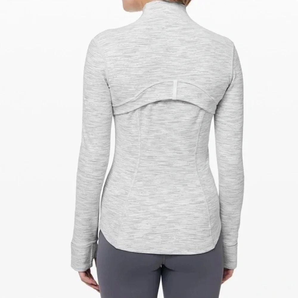 Lululemon Athletica Define Jacket Wee Are From Space Nimbus Battleship Size 10 - Picture 2 of 5